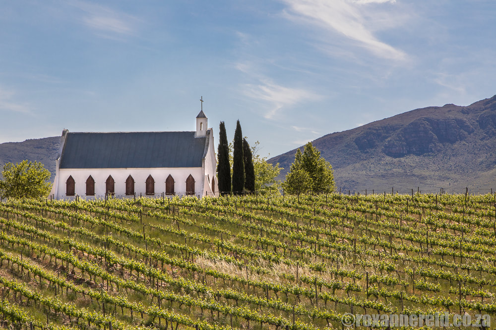 Montpellier wine estate,near Tulbagh in the Cape Winelands