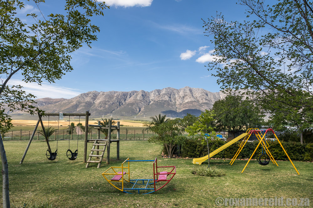 Playground, Eikelaan farmstay near Tulbagh in the Cape Winelands