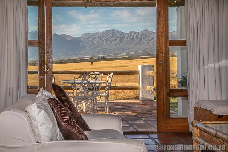 View, Eikelaan farmstay near Tulbagh in the Cape Winelands