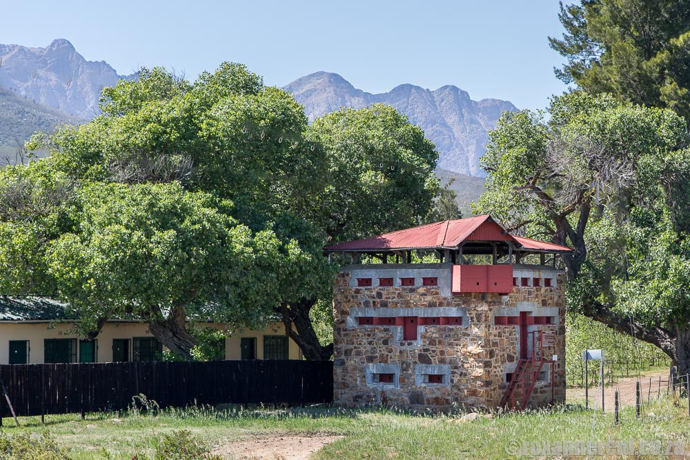 Anglo Boer War blockhouse near Tulbagh and Wolseley
