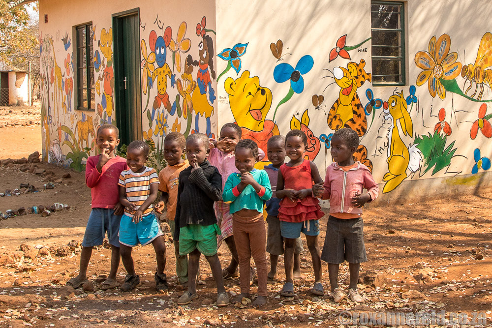 Victoria Falls preschool, another one of Greenline Africa Trust's sustainable community projects