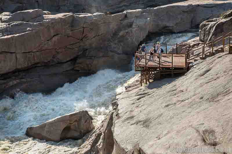 Viewing deck, Augrabies Falls National Park, South Africa