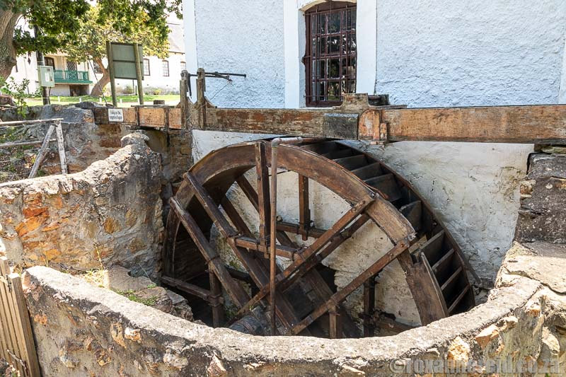 The waterwheel at Elim's water mill