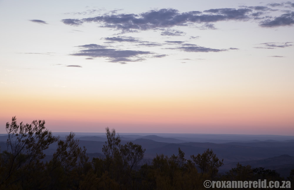 Dawn in the Namaqua National Park