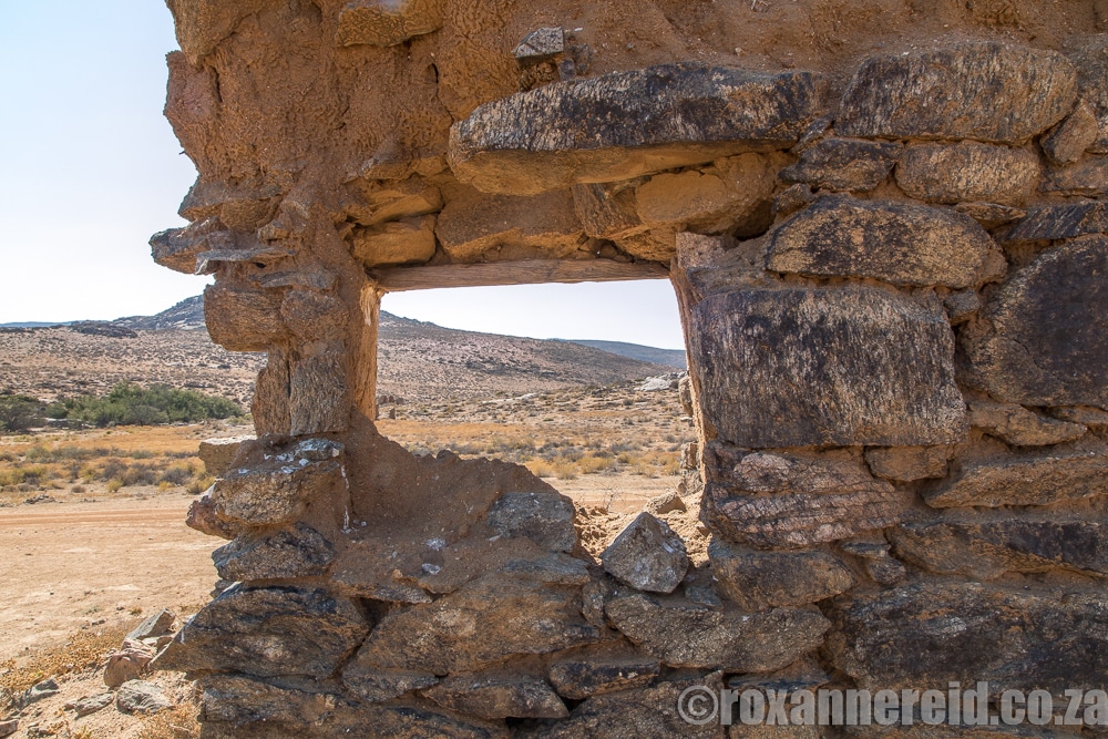 Ruins, Caracal 4x4 eco route, Namaqua National Park