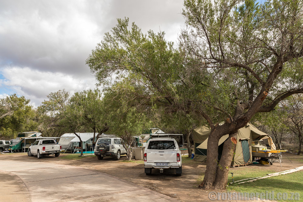 Campsite at Karoo National Park, South Africa