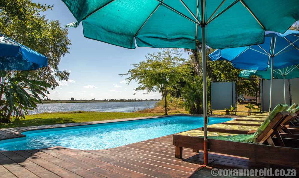 Pool at Zambezi Mubala Lodge, Caprivi lodge