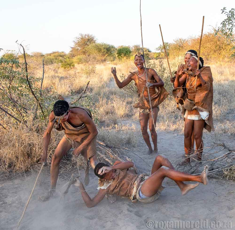 Cultural experience with the !Xhukwe Bushmen, Kalahari
