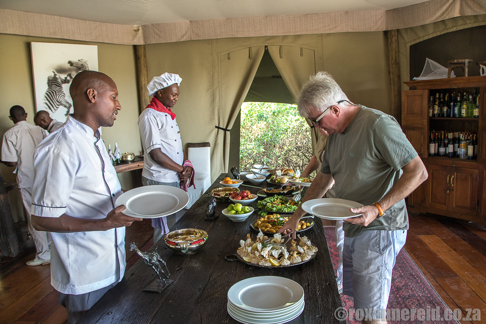 Food, Mara Plains Camp, Maasai Mara, Kenya