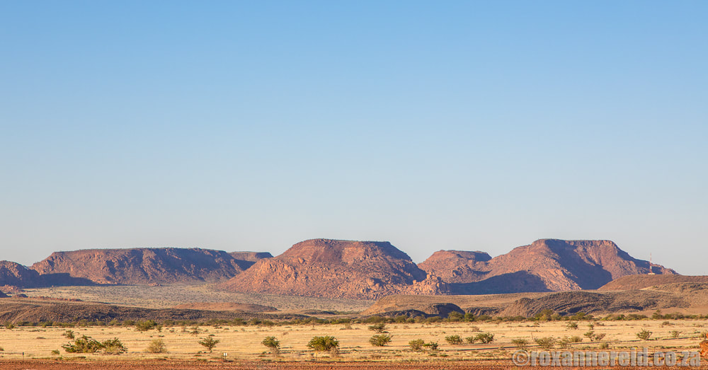 View from Twyfelfontein Country Lodge, Kunene, Namibia