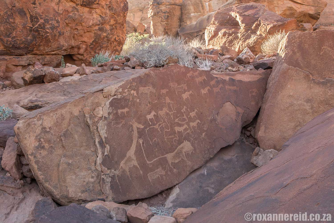 Etchings at Twyfelfontein UNESCO World Heritage Site
