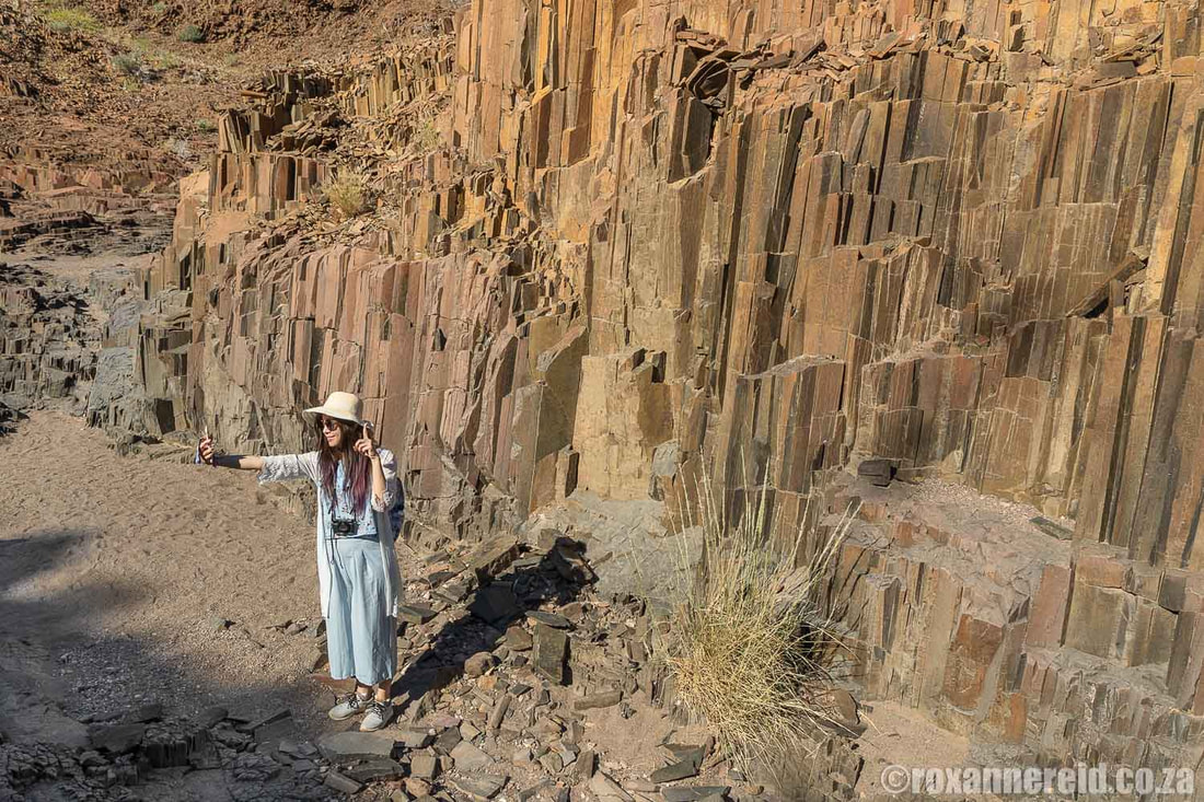 Namibia points of interest: the Organ Pipes