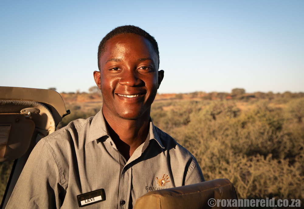 Guide at Kalahari Anib, one of the Namibia lodges of the Kalahari