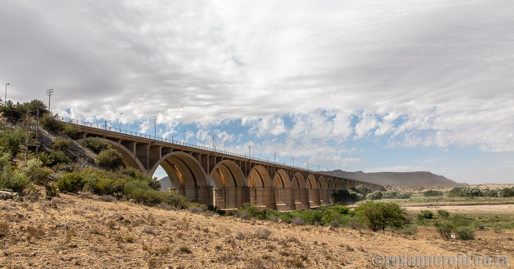 Hennie Steyn Bridge, longest road-rail bridge in South Africa