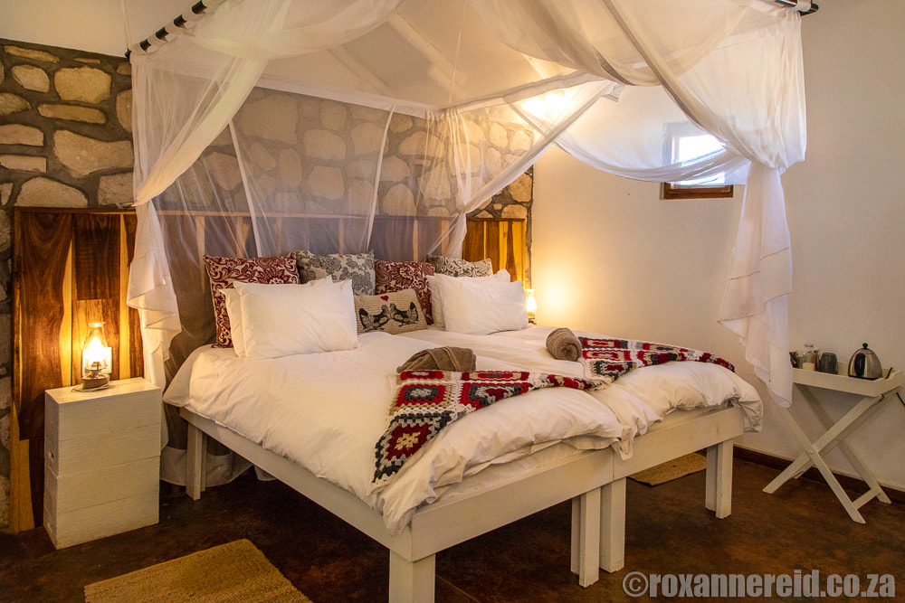 Bedroom, Kalahari Farmhouse - Kalahari lodge Namibia