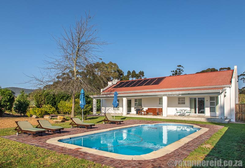 Two-bedroomed suite with own pool, Vine Guesthouse, Stellenbosch, Cape Winelands