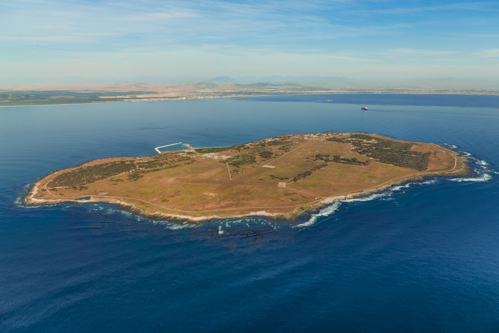 Robben Island from the air