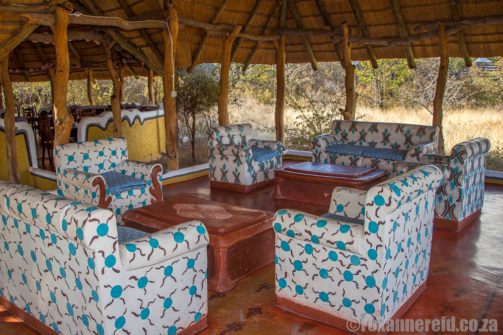 Sitting room, Planet Baobab camp, Makgadikgadi, Botswana