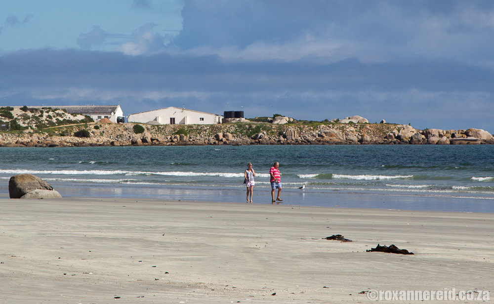 Walk on the beach in Paternoster