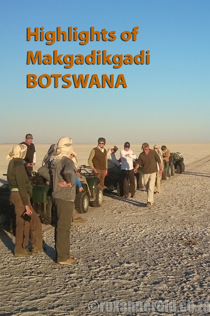 The white Makgadikgadi salt pans cover a vast Switzerland-sized patch of Botswana. This was Africa’s largest inland sea a million years ago. Find out why it's so special. #Makgadikgadi #botswana #afritravel