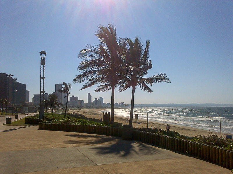 Durban beachfront, KwaZulu-Natal