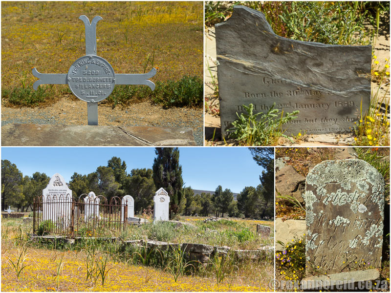 Anglo Boer War graveyard, Sutherland, Karoo