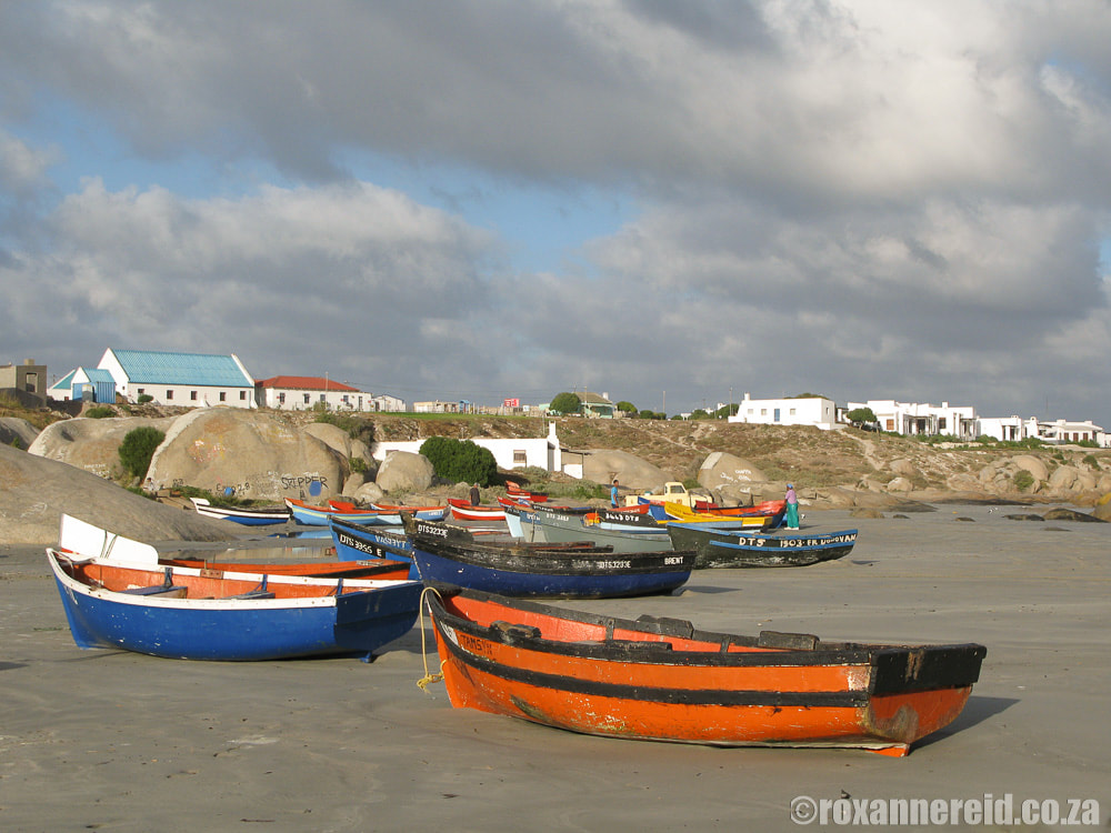 Fishing boats on the beach at Paternoster