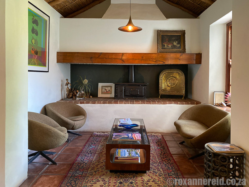 Stanford, South Africa, accommodation: sitting room at Stanford Valley