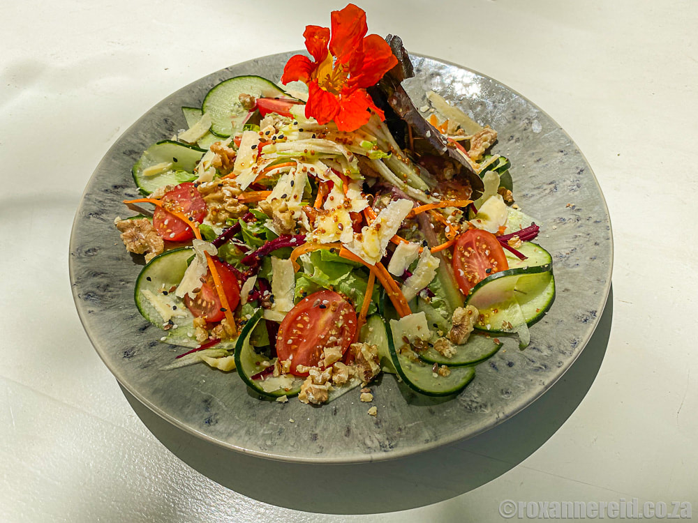 Salad at Grace + Merci Swellendam