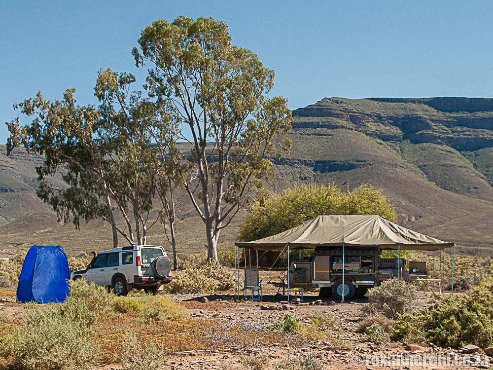 Tankwa Karoo camping - informal campsites