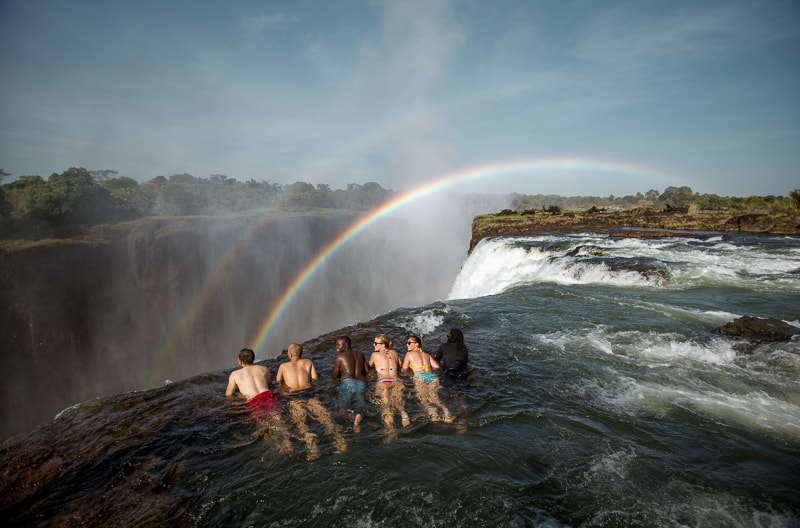 Swim in Devil's Pool, Victoria Falls