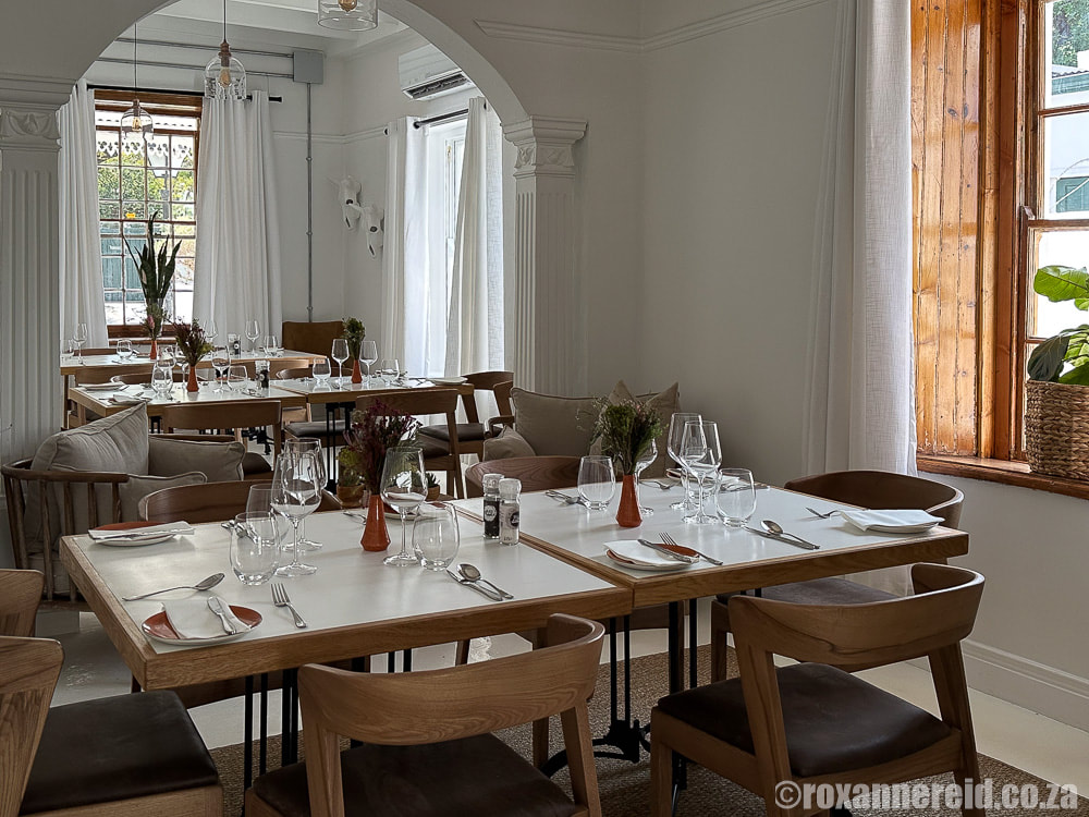 Inside Frontiers restaurant, Graaff-Reinet