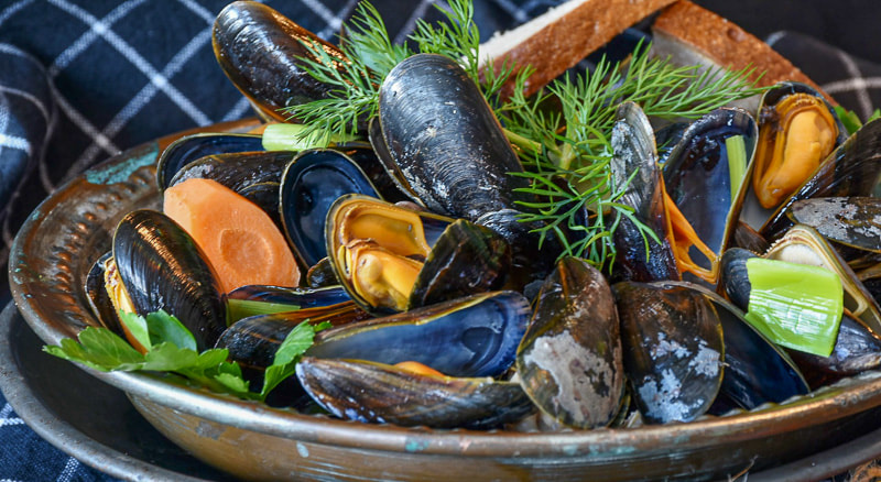 West Coast mussels: food is one reason why people travel