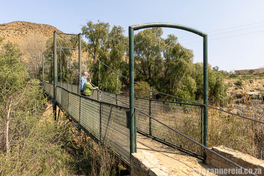 Things to do in Nieu Bethesda: walk the suspension bridge