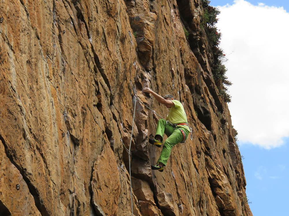 Montagu is a paradise for rock climbing