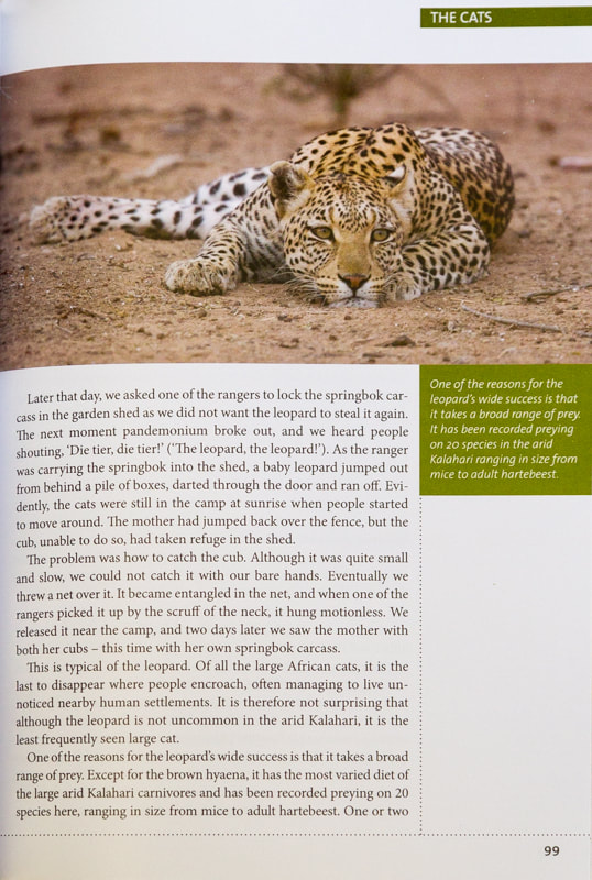 Natural History Guide to the Arid Kalahari by Gus and Margie Mills