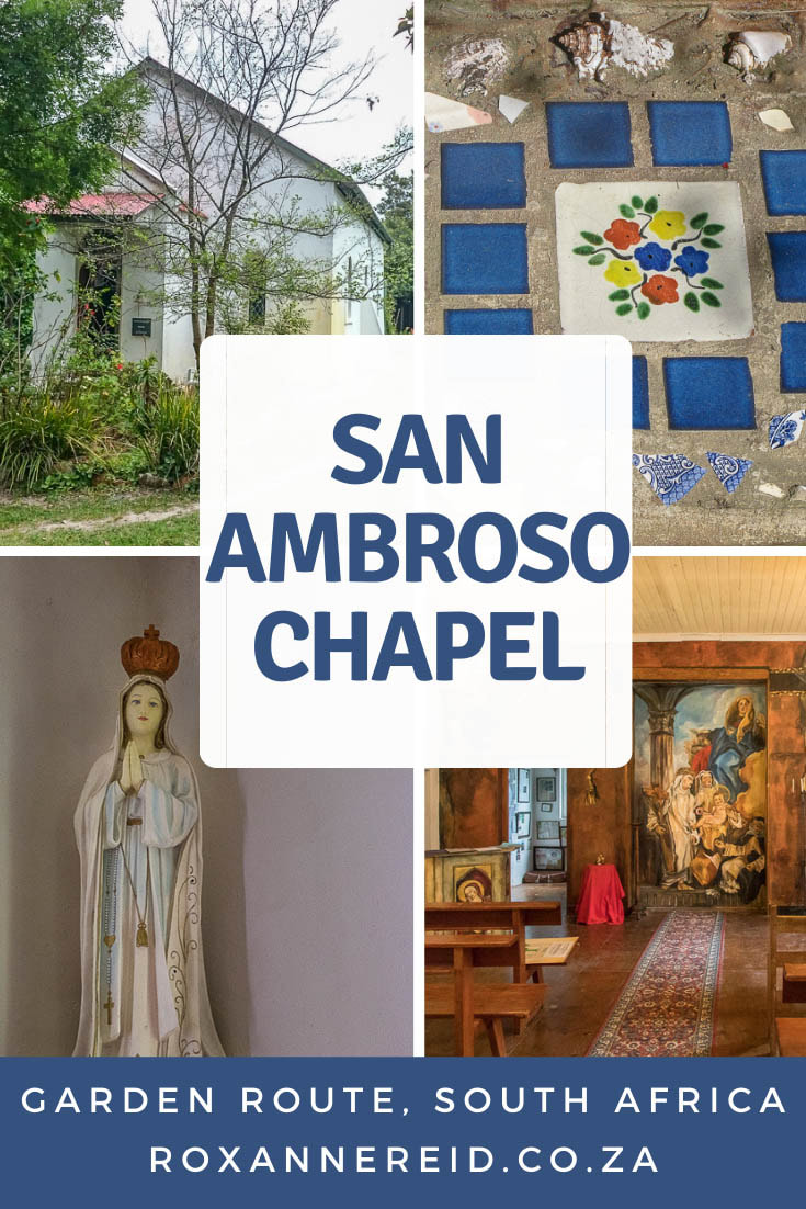 San Ambroso chapel and its Italian heritage in the Knysna forest, Garden Route, South Africa