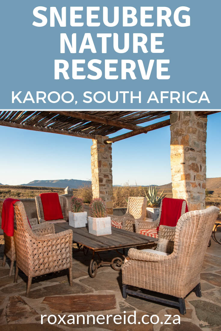 Love the Karoo in South Africa and looking for somewhere to stay surrounded by nature? Visit the Sneeuberg Nature Reserve near Nieu Bethesda in the Great Karoo and stay at the Kliphuis. This Nieu Bethesda accommodation offers a peaceful stay, with hiking, mountain biking, 4x4 trails, San rock paintings, birding and game viewing in the Karoo heartland. Day trips to Nieu Bethesda and Graaff-Reinet too.