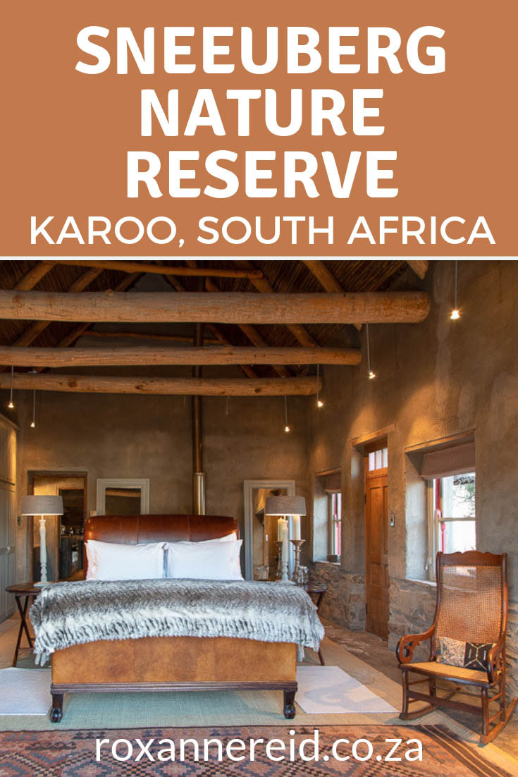 Love the Karoo in South Africa and looking for somewhere to stay surrounded by nature? Visit the Sneeuberg Nature Reserve near Nieu Bethesda in the Great Karoo and stay at the Kliphuis. This Nieu Bethesda accommodation offers a peaceful stay, with hiking, mountain biking, 4x4 trails, San rock paintings, birding and game viewing in the Karoo heartland. Day trips to Nieu Bethesda and Graaff-Reinet too.