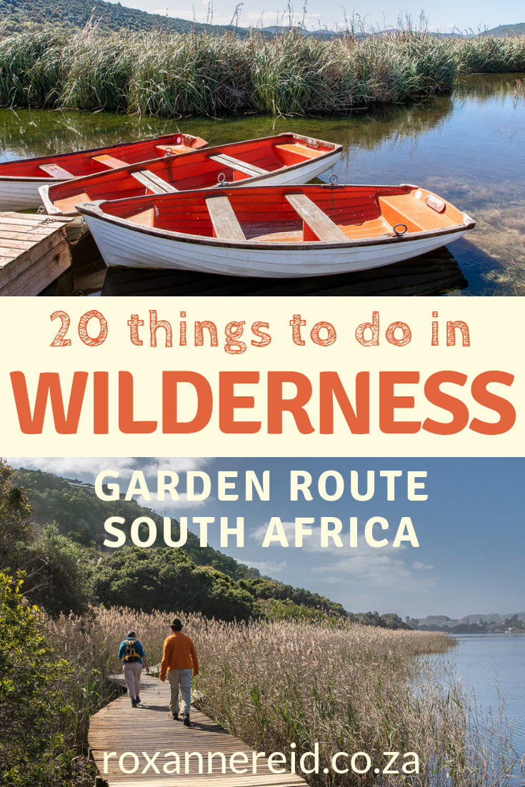 What to do in Wilderness on the Garden Route in South Africa? Find out 20 things to do in Wilderness South Africa, among the most beautiful of Garden Route attractions. Think hiking, canoeing, national parks, mountain biking, Ramsar wetland, birding, beaches, mountain passes, paragliding, Garden Route restaurants, shopping and markets. #nature #Wilderness #GardenRoute #SouthAfrica